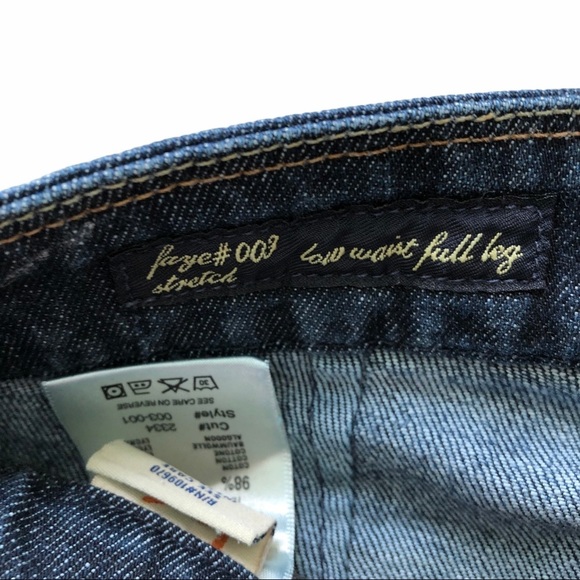 COH Faye #003 Stretch Low Waist Full Leg Size 26 - Picture 8 of 13